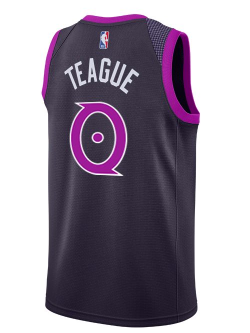 Minnesota Timberwolves City Edition Jeff Teague Swingman Jersey Black gosskamenrider