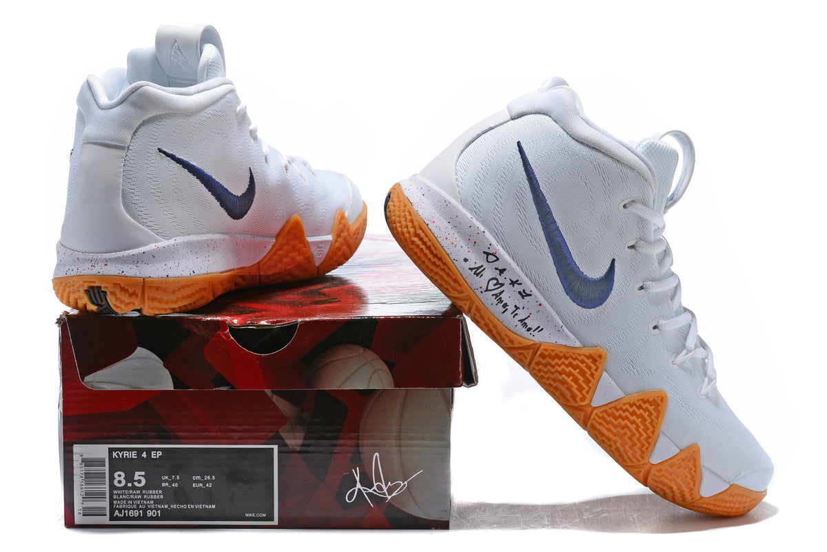 White gum cheap kyrie 4