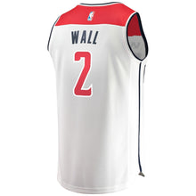 Load image into Gallery viewer, Men's Fanatics Branded John Wall White Washington Wizards Fast Break Jersey  Association Edition White