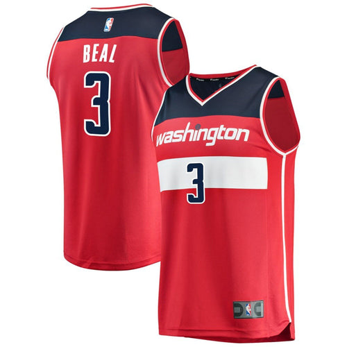 Bradley Beal Washington Wizards Fanatics Branded Youth Fast Break Replica Player Jersey Icon Edition  Red