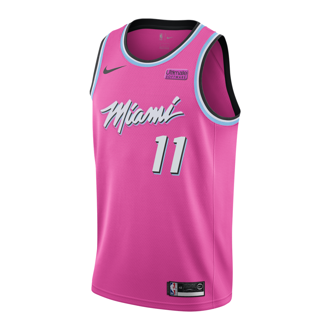 Dion Waiters Nike Sunset Vice Swingman Jersey  Pink