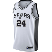 Load image into Gallery viewer, Hilliard San Antonio Spurs Men&#39;s Nike Custom Personalized Icon Swingman Jersey  White