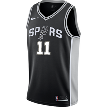 Load image into Gallery viewer, Forbes San Antonio Spurs Men&#39;s Nike Custom Personalized Icon Swingman Jersey  Black