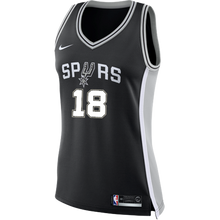 Load image into Gallery viewer, Belinelli San Antonio Spurs Women&#39;s Nike Custom Personalized Icon Swingman Jersey  Black