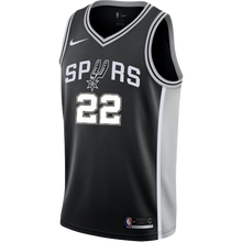 Load image into Gallery viewer, Gay San Antonio Spurs Men&#39;s Nike Custom Personalized Icon Swingman Jersey  Black