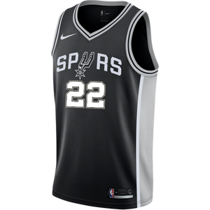 Gay San Antonio Spurs Men's Nike Custom Personalized Icon Swingman Jersey  Black