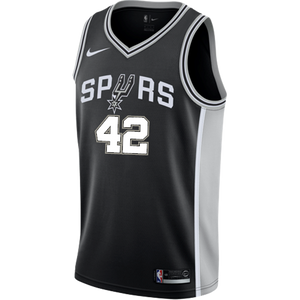 Bertans San Antonio Spurs Men's Nike Custom Personalized Icon Swingman Jersey  Black