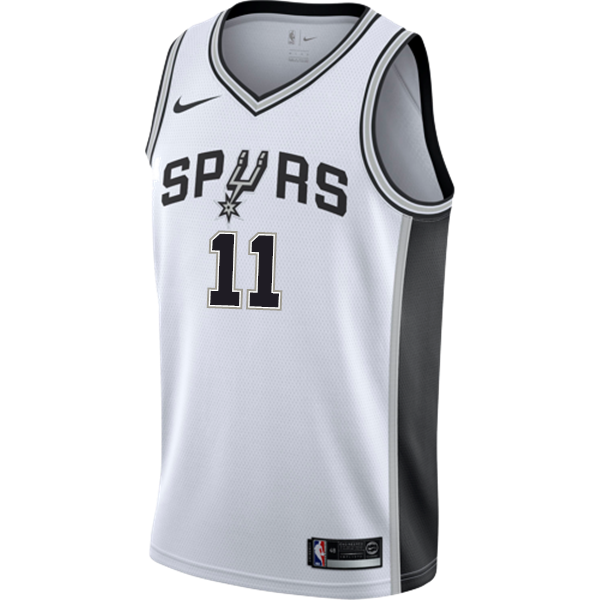 Forbes San Antonio Spurs Men's Nike Custom Personalized Icon Swingman Jersey  White