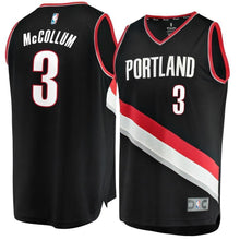 Load image into Gallery viewer, C.J. McCollum Portland Trail Blazers Fast Break Jersey  Icon Edition  Black