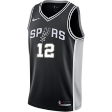 Load image into Gallery viewer, Aldridge San Antonio Spurs Men&#39;s Nike Custom Personalized Icon Swingman Jersey  Black