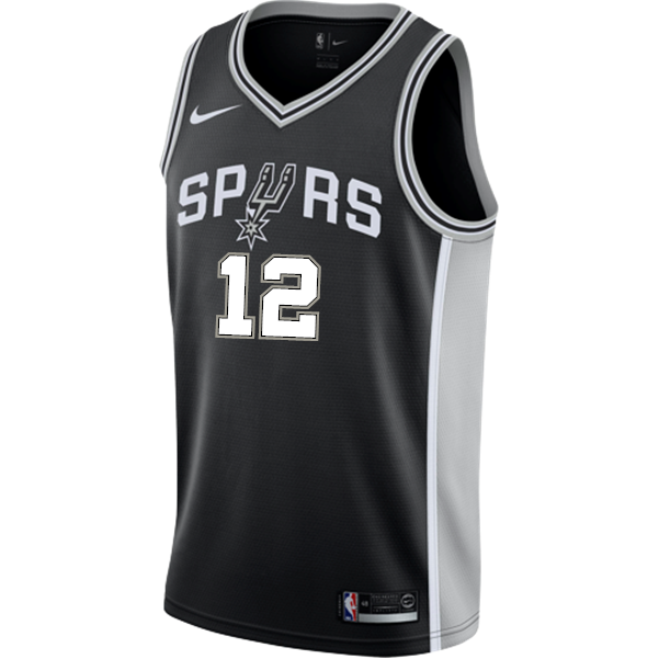 Aldridge San Antonio Spurs Men's Nike Custom Personalized Icon Swingman Jersey  Black