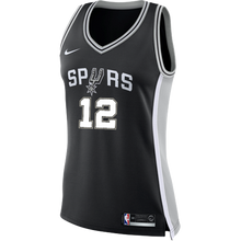 Load image into Gallery viewer, Aldridge San Antonio Spurs Women&#39;s Nike Custom Personalized Icon Swingman Jersey  Black