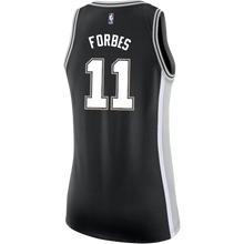 Load image into Gallery viewer, Forbes San Antonio Spurs Women&#39;s Nike Custom Personalized Icon Swingman Jersey  Black