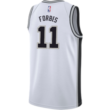 Load image into Gallery viewer, Forbes San Antonio Spurs Men&#39;s Nike Custom Personalized Icon Swingman Jersey  White