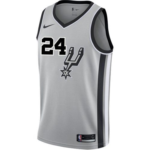 Hilliard San Antonio Spurs Men's Nike  Statement Edition Swingman Personalized Jersey   Grey