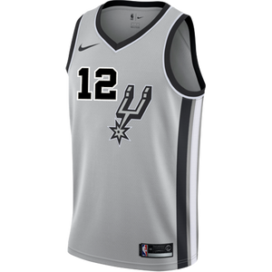 Aldridge San Antonio Spurs Men's Nike  Statement Edition Swingman Personalized Jersey   Grey