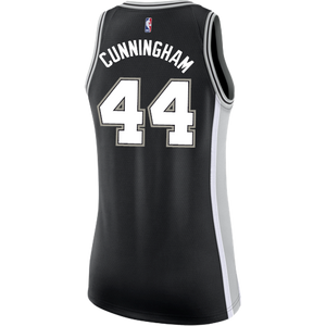 Cunningham San Antonio Spurs Women's Nike Custom Personalized Icon Swingman Jersey  Black