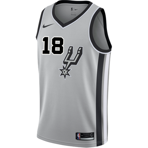 Belinelli San Antonio Spurs Men's Nike  Statement Edition Swingman Personalized Jersey   Grey