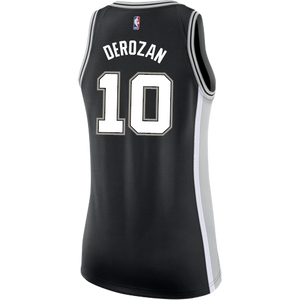 Derozan San Antonio Spurs Women's Nike Custom Personalized Icon Swingman Jersey  Black