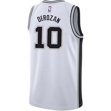 Load image into Gallery viewer, Derozan San Antonio Spurs Men&#39;s Nike Custom Personalized Icon Swingman Jersey  White