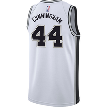 Load image into Gallery viewer, Cunningham San Antonio Spurs Men&#39;s Nike Custom Personalized Icon Swingman Jersey  White