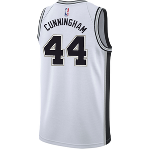 Cunningham San Antonio Spurs Men's Nike Custom Personalized Icon Swingman Jersey  White