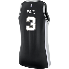 Load image into Gallery viewer, Paul San Antonio Spurs Women's Nike Custom Personalized Icon Swingman Jersey  Black