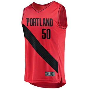 Caleb Swanigan Portland Trail Blazers Fast Break Player Jersey  Statement Edition  Red