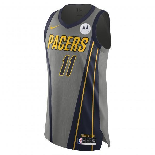 Domantas Sabonis Indiana Pacers  City Edition Swingman Jersey  Grey