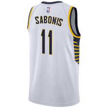 Load image into Gallery viewer, Domantas Sabonis Pacers Nike Association Swingman Jersey  White