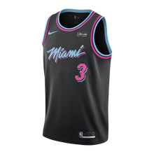 Load image into Gallery viewer, Dwyane Wade Nike Miami Heat Vice Nights Swingman Jersey  Black