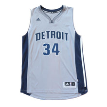 Load image into Gallery viewer, Detroit Pistons Men&#39;s Swingman Harris # Chrome Jersey  White