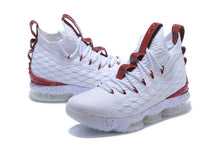 Load image into Gallery viewer, Nike Lebron XV 15 White Bordeaux Red Men Shoes Sale Size US7,8,8.5,9,10,11,12