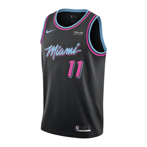 Dion Waiters Nike Miami Heat Vice Nights Swingman Jersey  Black