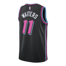 Load image into Gallery viewer, Dion Waiters Nike Miami Heat Vice Nights Swingman Jersey  Black