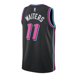 Dion Waiters Nike Miami Heat Vice Nights Swingman Jersey  Black