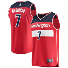 Load image into Gallery viewer, Men's Fanatics Branded Devin Robinson Red Washington Wizards Fast Break Replica Team Color Player Jersey  Icon Edition  Red