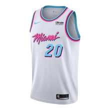 Load image into Gallery viewer, Justise Winslow Nike Miami Heat Vice Uniform City Edition Swingman Jersey  White