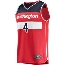 Load image into Gallery viewer, Youth Fanatics Branded Wesley Johnson Red Washington Wizards Fast Break Replica Jersey  Icon Edition  Red