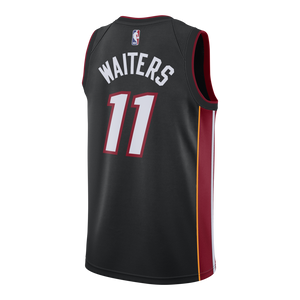 Dion Waiters Nike Miami Heat Icon Black Swingman Jersey  Black