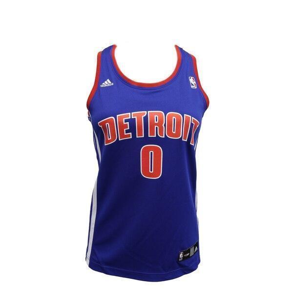 Detroit Pistons Adidas Women's Drummond Jersey  Blue