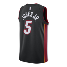 Load image into Gallery viewer, Derrick Jones Jr. Nike Miami Heat Icon Black Swingman Jersey  Black