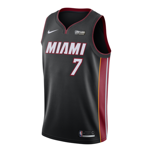 Goran Dragic Nike Miami Heat Icon Black Swingman Jersey  Black