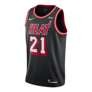 Hassan Whiteside Nike Miami Heat Classic Edition Jersey  Black