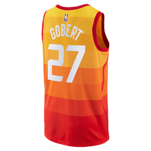 Load image into Gallery viewer, City Edition Swingman Jersey  MensApparelJerseys  Utah Jazz  Gobert Rudy  City Edition  Orange