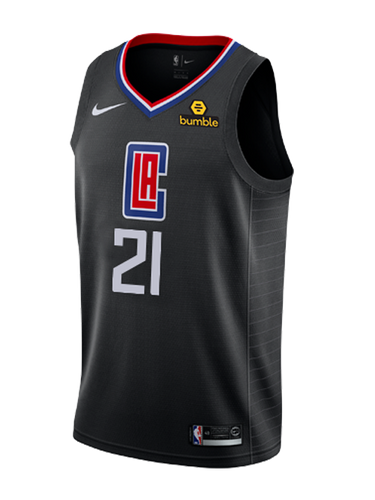 LA Clippers Patrick Beverley Statement Swingman Jersey  Black