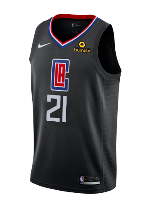 LA Clippers Patrick Beverley Statement Swingman Jersey  Black