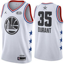 Load image into Gallery viewer, NBA AllStar Edition Kevin Durant # Men's Jordan Swingman Jersey  White