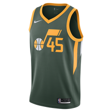 Load image into Gallery viewer, Earned Swingman Jersey  MensApparelJerseys  Utah Jazz  Mitchell Donovan  Earned  Green