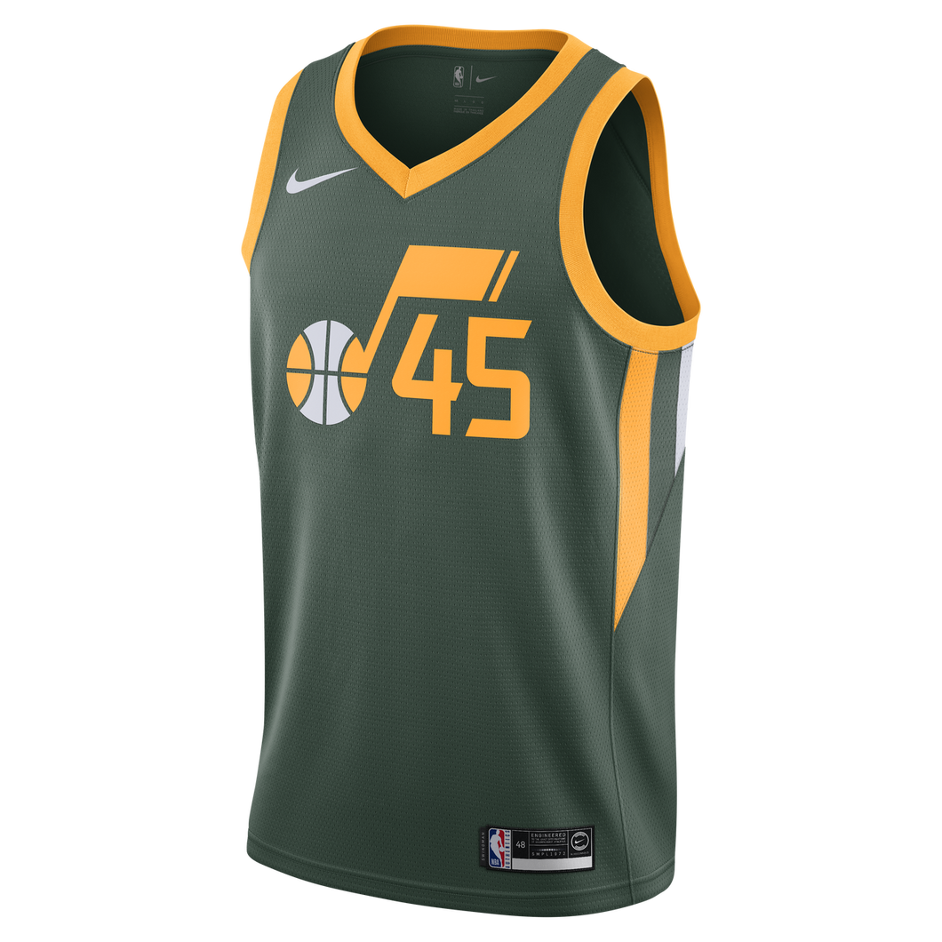 Earned Swingman Jersey  MensApparelJerseys  Utah Jazz  Mitchell Donovan  Earned  Green